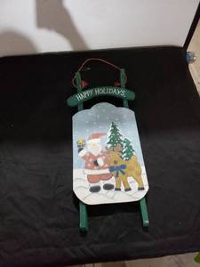 lot 9228 image: wood sled