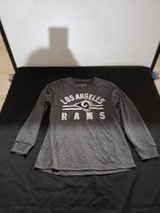 lot 9250 image: LA Rams long sleeve performance shirt