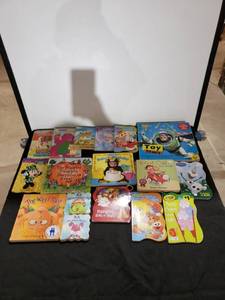 lot 9255 image: lot of childrens cardboard books