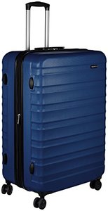 lot 1100056 image: Amazon Basics 30-Inch Hardside Spinner, Navy Blue