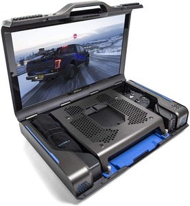 lot 1100090 image: GAEMS - Guardian Pro Xp 24 Gaming Monitor for PS4, PS4 Pro, Xbox Series S, Xbox One S, and PC - Black