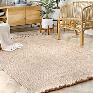 lot 1100242 image: nuLOOM Courtney Braided IndoorOutdoor Accent Rug, 2 x 3, Tan