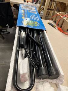 lot 1100258 image: Bike Rack Dual Bicycle Stand for 2 Mountain Road or Kids Bikes  Indoor or Outdoor Bike Storage  Steel Bike Rack for Truck by RAD Cycle