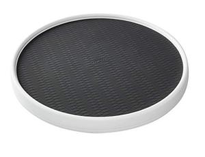 lot 1100263 image: Copco Pro Non-Skid Pantry Cabinet Lazy Susan Turntable, 18-Inch, Charcoal