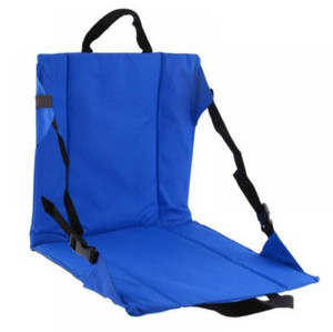 lot 1100323 image: Portable Stadium Seat Cushion  Lightweight Padded Seat for Sporting Events and Outdoor Concerts  Bleacher Cushion with Backrest