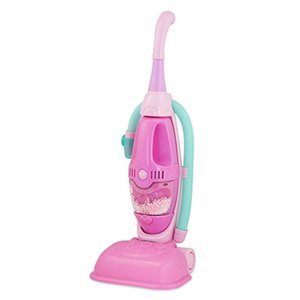 lot 1100341 image: Play Circle by Battat - Home Neat Home Pink Vacuum Cleaner Set - 2-in-1 Pretend Play House Cleaning Playset with Realistic Sounds and Hand-Held Toy Duster for Kids Ages 3 and Up (3 Pieces)
