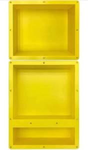 lot 1100256 image: Tile Shower Niche 16X34,Recessed Shower Shelf-Yellow