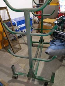 lot 29786 image: Greenlee Conduit And Pipe Rack , 1000 lb. Capacity