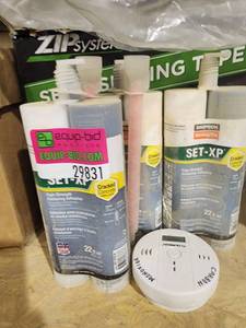 lot 29831 image: ZipSystem Seam Sealing Tape and High Strength Adhesive with EPX II Applicator