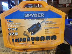 lot 29840 image: Spider Carbide Tipped Hole Saw