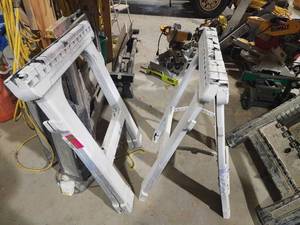 lot 29881 image: Lot of 3 Saw Horses