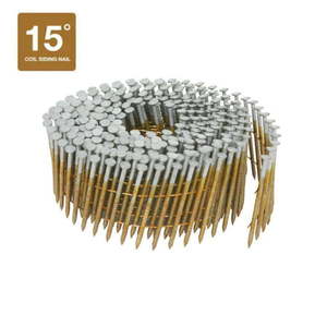lot 10506 image: Hitachi Full Round Head Wire Coil Siding Nails 2 in 3600Pc