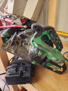 lot 10611 image: Metabo C360DWAM 36V Cordless Rear Handel Circular Saw
