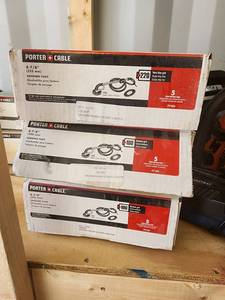 lot 10620 image: Lot of 3 Boxes Porta Cable Sanding Pads