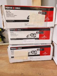 lot 10621 image: Lot of 3 Boxes Porta Cable Sanding Pads