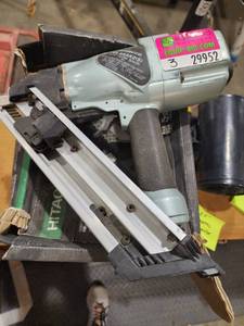 lot 29952 image: Metabo NR65AK2 (S) 2 12 Strip Nailer With 2 Boxes of Hitachi Nails