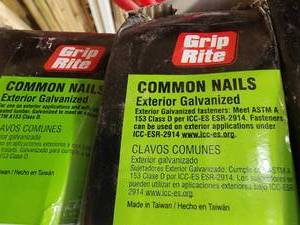 lot 29954 image: Lot of 15 Boxes of Hand Drive Nails