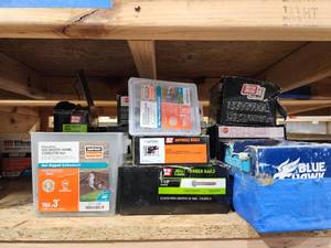 lot 29955 image: Lot of 10 Boxes of Dry Wall Nails and Roofing Nails
