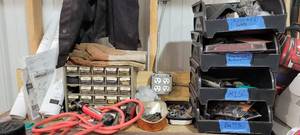 lot 10575 image: Pittsburgh Multi-Purpose Transfer Pump, Drill Bits, Surface Mount LED Taillights, and More