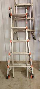 lot 10596 image: 22 Little Giant Leveler All-Purpos Ladder