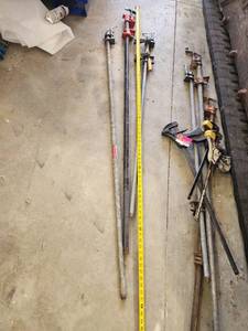 lot 10637 image: Lot of 4 Bar Clamps