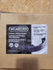 lot 10688 image: Wearever Coated Brake Shoes