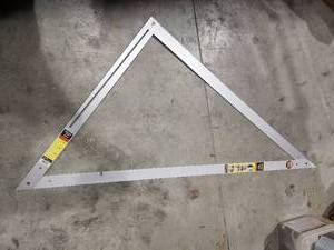 lot 29998 image: C.H Hanson Square Folding Layout Triangle 3x4x5