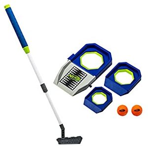 lot 4409 image: NERF Unisex Teen 1 Club & 2 Balls Kids Golf Set, not_Applicable, Ramp Cups - All-in-One Golf Set for Kids US (B07XJ9ZRBQ)