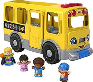 lot 4410 image: Fisher Price Time for the Big Kid Friendly, Singing with Friends School Bus