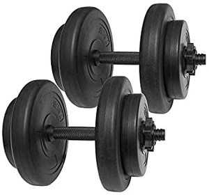 lot 4463 image: Balance From Go Fit All-Purpose Weights, 40 Lbs, Black (B0887WFJFS)