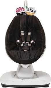 lot 4464 image: 4moms - MamaRoo Multi-Motion Baby Swing - Black. Retails $299