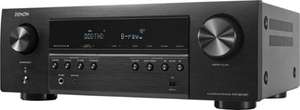 lot 4480 image: Denon - AVR-S570BT 70W 5 Ch Bluetooth Capable HDR Compatible 8K Ultra HD AV Home Theater Receiver - Black. Retails $399