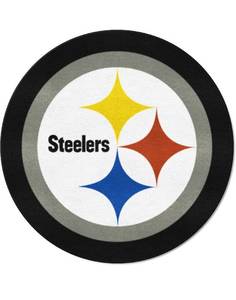 lot 4486 image: NFL - Pittsburgh Steelers Mascot Rug