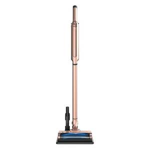lot 4528 image: Shark WANDVAC System Pet Lightweight Powerful Cordless Stick Vacuum with Charging Dock. Rose Gold. Retails $199