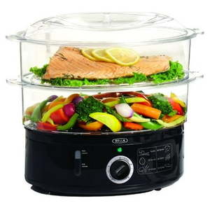 lot 4542 image: Bella Food Steamer Black - 1.85 gal - Black
