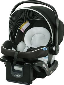 lot 4551 image: Graco - SnugRide 35 Lite LX Infant Car Seat - Studio