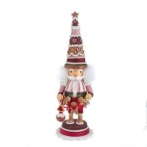 lot 4558 image: 17.5-Inch Hollywood Gingerbread Tree Hat Nutcracker