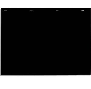 lot 4595 image: Buyers Products, Black Polymer Mudflaps 24x18