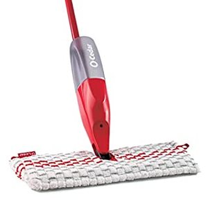 lot 4612 image: O-Cedar ProMist MAX Microfiber Spray Mop, Red (B01MYNBGQJ)