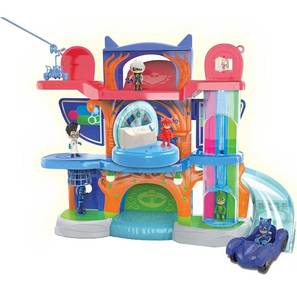 lot 4629 image: Just Play PJ Masks Deluxe Headquarters Playset -