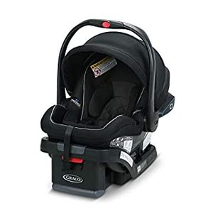 lot 4638 image: Graco SnugRide SnugLock 35 LX Infant Car Seat, Baby Car Seat Featuring TrueShield Side Impact Technology Retails $154