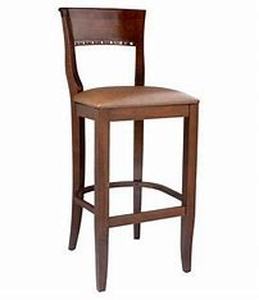 lot 33616 image: biedermier brown Barstool meduim oak 1only