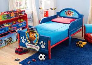 lot 33693 image: paw patrol toddler bed
