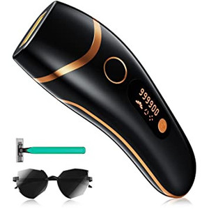 lot 4815 image: Gamiso IPL hair removal laser device painless 5 settings for different skin types 999999 flashes
