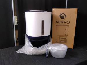 lot 4820 image: Aervo rice grain cereal dispenser storage container 20lb rice capacity
