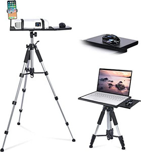 lot 4829 image: Klvied projector tripod stand portable adjustable works with laptops etc