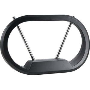 lot 4845 image: onn. Watch Modern Loop HDTV Antenna 30-mile Range VHF UHF 1080P 4K 100008787