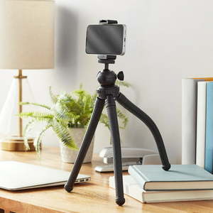 lot 4859 image: Onn. Focus Adjustable Mini Tripod Stand for CamerasGoProsSmartphone Devices