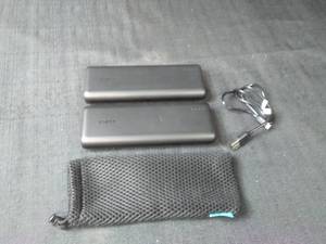 lot 4877 image: Lot of 2 Anker PowerCore 20000 mAh each portable charger backup battery