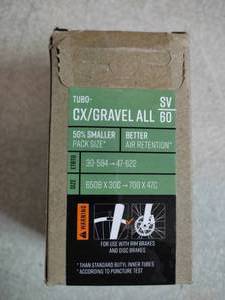lot 12587 image: Turbolito CXGravel Butyl Inner Tubes for Bikes